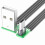 USB till Micro USB vinklad kabel för laddning och data 1