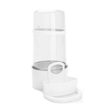 Mangeoire et abreuvoir automatiques 2 en 1 pour cage d'animal de compagnie