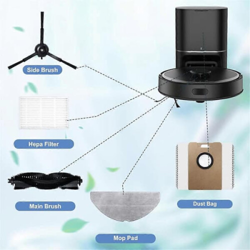 Tapo Robot Vacuum Accessory Set for RV30 Max Plus RV30 Max 2