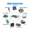 600W Bluetooth 2.1-kanals HiFi-effektforsterker 3