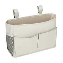 Yöpöydän järjestäjä Caddy Gray 11.81x1.87x4.33 tuumaa