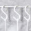 Små S-kroge plastik rustfri 12 stk. 8
