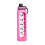 Glaswasserflasche mit Strohhalmdeckel und Griff, 750 ml 1