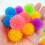 Cat Toys Stretch Plush Ball Colorful Interactive 12 Pack 2