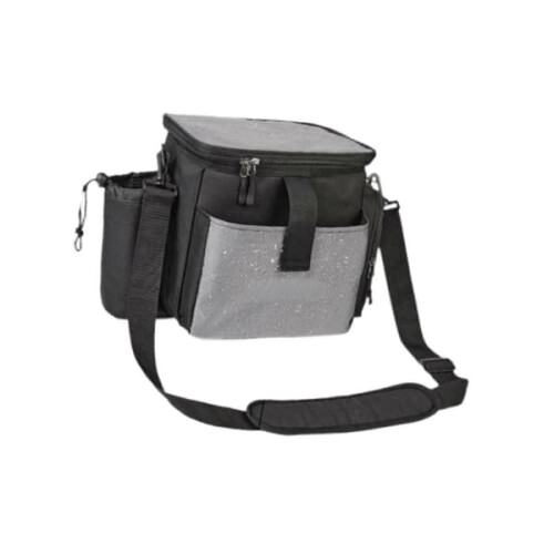 Discgolfbag rommer opptil 13+ disker. Discgolf-startbag med flaskeholder. 1