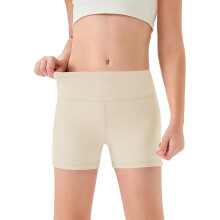 Pantaloncini sportivi a vita alta per ragazze, confezione da 1