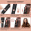 Automatic curling iron 360 rotation 4 heat settings 5