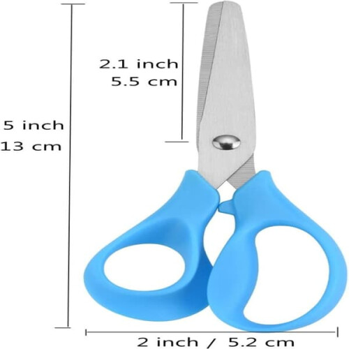 Mordely left-handed craft scissors 3 colors 1
