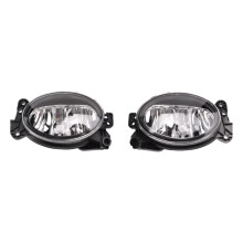 Juego de faros antiniebla delanteros con bombillas para Mercedes-Benz W204W211