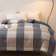Couette en coton léger toutes saisons 78 x 59 pouces