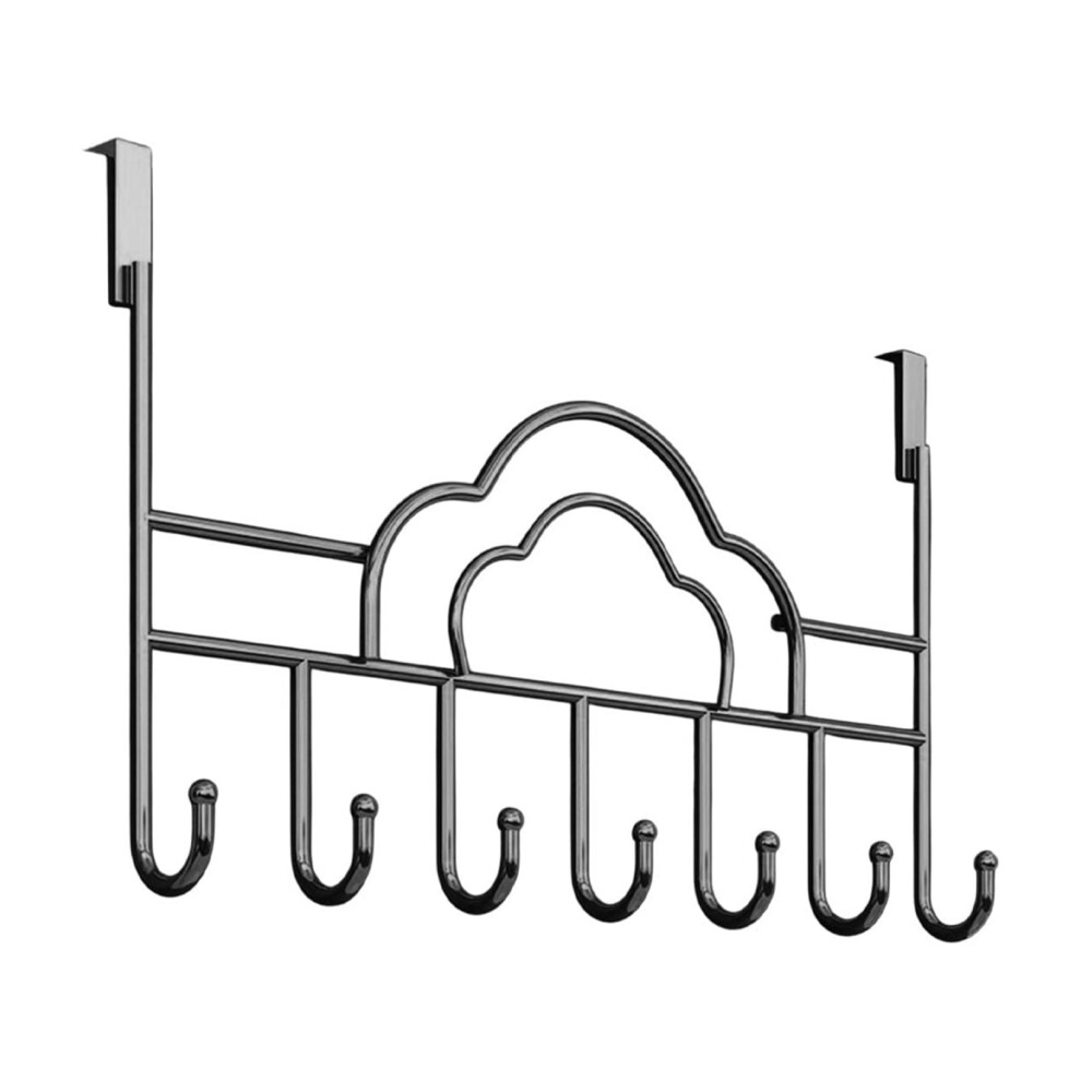Over-The-Door Hooks For Clothes, No-Drill Coat Hanger 9066521236848