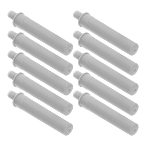 Kastdeur softclose stootbumpers grijs POM set