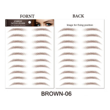 Eyebrow Stickers Waterproof Eco-Friendly 10 Pcs