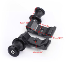 Chain Adjuster Block with Swingarm Spools for Yamaha MT-07