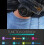 Men's digital watch with large dial, LED, water resistant 5