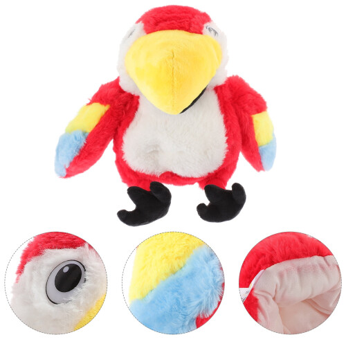 Plüschvogel-Handpuppe für den Heimgebrauch, 19 cm