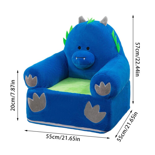 Husă de canapea pentru copii, pliabilă, cu design de desene animate 1