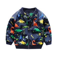 Dinosaurusjas voor jongens en meisjes, blauw, 4 jaar