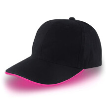 Gorra de béisbol LED para hombre y mujer, talla única.
