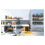 2 Pack Multipurpose Strong Magnetic Spice Rack for Refrigerator, Heavy-Duty Fridge Shelf 6
