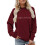 Damen-Sweatshirt mit Kaffeemotiv, Übergröße, Rundhalsausschnitt 1