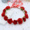 Couronne de roses artificielle avec feuilles 6