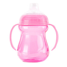 Biberón AirFree Vent sin BPA, de PP con boca ancha y asa.