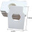 Wine bottle labels blank white 5.7 x 8.9 cm 100 pcs 3