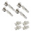 Soft-close kastscharnieren 110 volledig overlappend 4-pack 1
