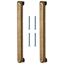 Poignées de porte d'armoire en bronze antique (lot de 2)