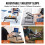 VEVOR Bedside Tray Foldable Adjustable 51x31 cm 3