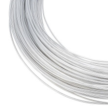 Aluminum Craft Wire PVC-Coated 18GA 196.85ft Silver