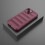 SKALO iPhone 15 rugged TPU bumper case wine red 6