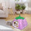 Small Animal Hideout Bed Blue 1 piece 6