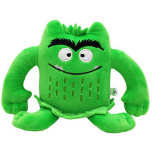 Farbmonster-Plüschtier, 6 Farben, 1 Stück