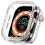 Osłona ramki smartwatcha PC Hollow 42 mm 1
