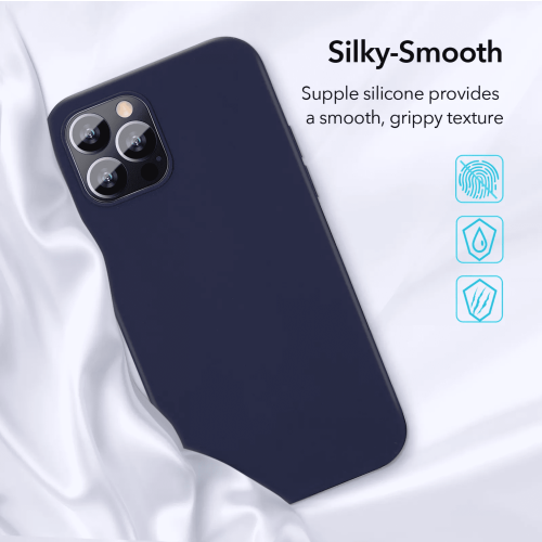 iPhone 13 Pro Max silicone case - yellow 2