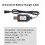 USB Charging Cable for 2S 7.4V LiPo Battery with SM-3P 2