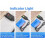 USB Charging Cable for 2S 7.4V LiPo Battery with SM-3P 4