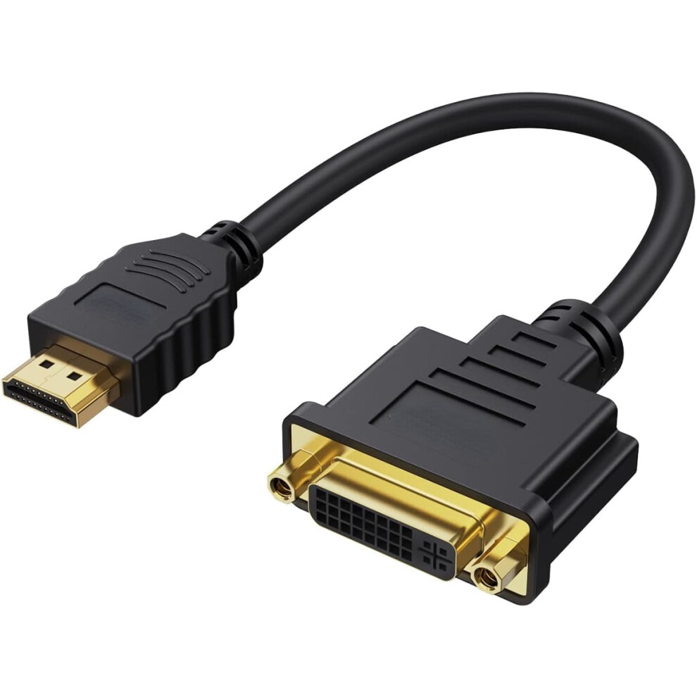 Hdmi To Dvi-I Cable 0.5 Ft 1080P Bi-Directional 9087558827618