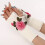 Wrist gloves fingerless red 1 pair 7