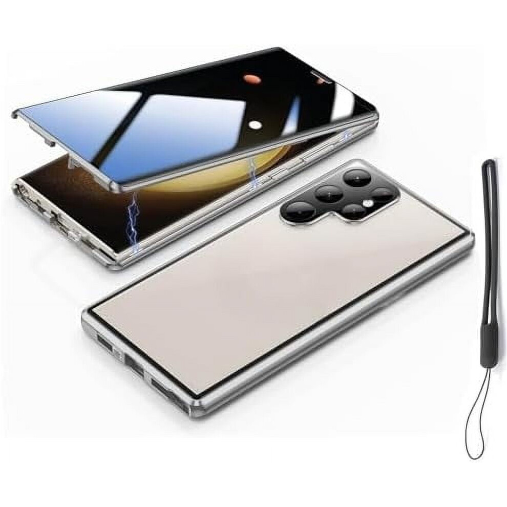 Privacy Magnetic Tempered Glass Case For Samsung Galaxy 9087558831158