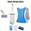 Laufrucksack-Weste, leicht, reflektierend, 3er-Pack 4