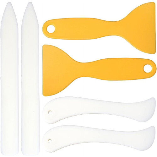 Bone Folders Set Paper Creasing Scoring Folding 4 Pcs