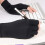 Copper Fiber Wrist Support Gloves Half Finger Silicone Grip 8