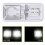 Plafoniera interna a LED per camper, 12V, 48 LED, bianca, 1 pezzo 4