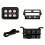 6 Gang  Panel Universal Circuit Control Relay System with Fuse Wiring Harness Automatic Dimmable  Off LED Pod 1