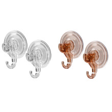 4 Stuks Clear Verwijderbare Heavy Duty Zuignap Guirlande Haak Badkamer Keuken Vensterglas Deur Zuignap Haak