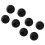 8Pcs Round Black Flush Pull Slam  for RV Boat Marine Deck Hatch Door Replacement 1