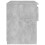 vidaXL bedside table concrete grey 40x30x39 cm engineered 5